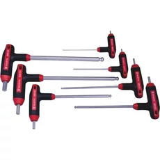 Würth imbuszkulcs készlet, T-nyelű, 2.5-10mm, 7db-os