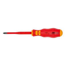 Würth csavarhúzó, VDE, kereszthornyú, extra keskeny, PH2x100mm