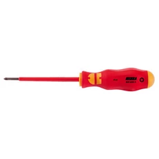Würth csavarhúzó, VDE, kereszthornyos, extra keskeny, PZ1x80mm