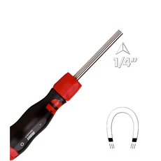 Würth racsnis csavarhúzó, 12 db bittel, gépkocsihoz/fémhez