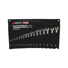 Würth RedLine csillag-villáskulcs készlet, rövid 6-22mm 17 részes