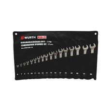 Würth RedLine csillag-villáskulcs készlet, rövid 6-22mm 17 részes