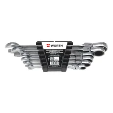 Würth racsnis csillag-villáskulcs készlet, flexibilis 6 részes