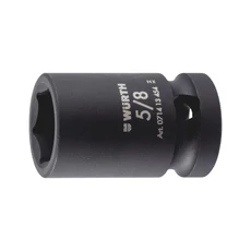 Würth gépi dugókulcs hatszög, rövid 1/2&quot;-5/8&quot;