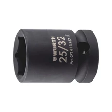 Würth gépi dugókulcs hatszög, rövid 1/2&quot;-25/32&quot;