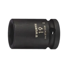 Würth gépi dugókulcs hatszög, mély 1/2&quot; 19mm