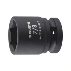 Würth gépi dugókulcs hatszög, rövid 1/2&quot;-7/8&quot;