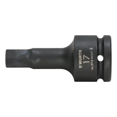 Würth gépi dugókulcs belső hatszög, hosszú 3/4&quot; 22mm