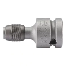 Würth adapter, gyorsbefogó tokmánnyal 1/2&quot;-1/4&quot; 50mm