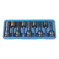 Würth ütvecsavarozó bitkészlet, hatlapú 1/2" 9 részes