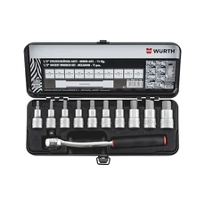 Würth 1/2&quot;-os belső hatszög dugókulcs készlet, 11 részes