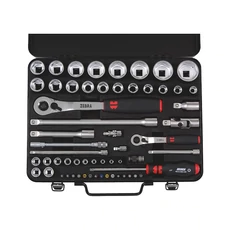 Würth 1/4 és 1/2 dugókulcs készlet 59db-os, kofferral