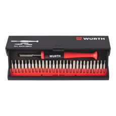 Würth műszerész bit készlet nyéllel, 29 részes
