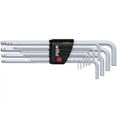 Wiha gömbvégű imbuszkulcs készlet, Compact tartó, SW1.5-10mm, 11 részes