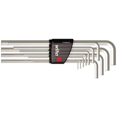 Wiha imbuszkulcs készlet, hosszú, Compact tartó, SW1.5-10mm, 11 részes