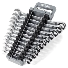 Wiha racsnis csillag-villás kulcskészlet, 8-19mm, 12 részes