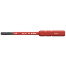 WIHA 37223 SoftFinish csavarbehajtó lapos bit, VDE, SW2x75mm