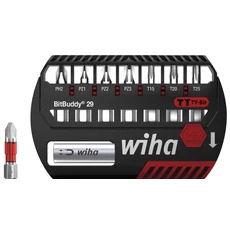 WIHA 42137 BitBuddy29 TY-bit készlet, 29mm, PH2, PZ, T, 8 részes