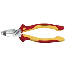 Wiha TriCut szigetelt oldalcsípő és blankoló fogó, kábelvágó, 170mm