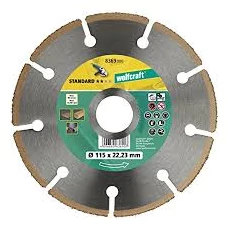 Vágótárcsa HM Standard, Ø115x22.2mm, sarokcsiszolóhoz