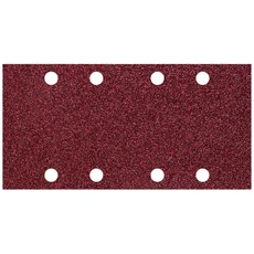 Wolfcraft 10db tépőzáras csiszolólap korund K120 perforált 93x185mm