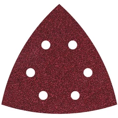 Wolfcraft 20db tépőzáras deltacsiszolólap korund K60,120,240 perforált 105mm