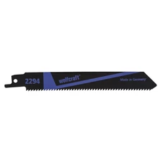 Wolfcraft szablyafűrészlap 2db HCS 5-40mm 131/152mm d=2.5mm