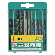 Wolfcraft dekopírfűrészlap készlet 10 részes T