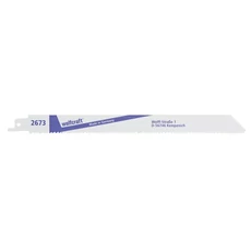 Wolfcraft szablyafűrészlap 2db BiM 210/230mm d=2.2, 3.2mm