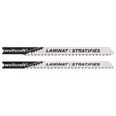 Wolfcraft dekopírfűrészlap 3db készlet lamináthoz HCS U 25mm 100/75mm d=3mm