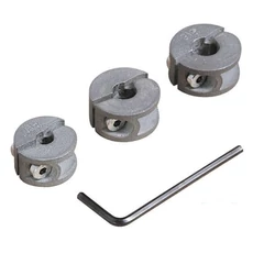Wolfcraft 3db mélységbeállító fúróhoz, új kialakítású 6–8–10 mm