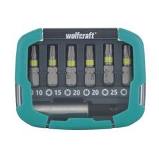 Wolfcraft Bit-box csavarozó bit készlet Solid, 7 részes