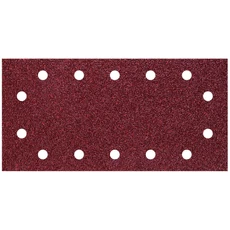 Wolfcraft 5db tépőzáras csiszolólap korund K80 perforált 115x230mm