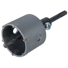 Wolfcraft koronafúró ø83mm M16, vágásmélység 46mm, HM központfúró , SDS