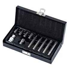 Yato Spline bitkészlet, M5-M12, 30 és 75 mm, 11db