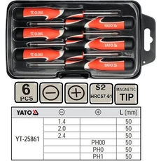 Yato Csavarhúzó készlet órás 6db-os
