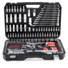 Yato YT-38841 Dugókulcs készlet racsnis hajtókarral 1/2", 1/4", 3/8" 216 db-os