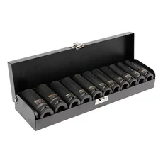Yato gépi dugókulcs készlet, 1/2&quot;, 10-24mm, 11db
