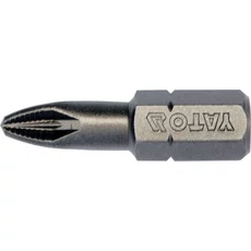 Yato Bitkészlet PZ2, 25mm, 1/4&quot;, 10db