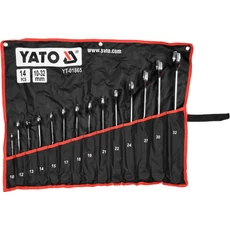 Yato Racsnis csavart csillag-villáskulcs készlet 10-32mm, 14db