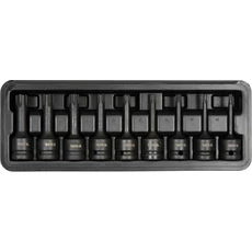 Yato Gépi dugókulcs készlet, Ribe, RM5-RM14, 1/2&quot;, 9 db-os 