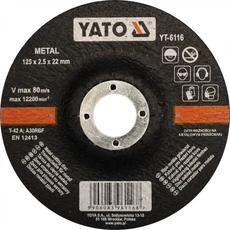 Yato Fémvágókorong 125x22x2.5mm 