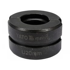 Yato krimpelő betét, U típus, 20mm Yato krimpelő betét, U típus, 20mm