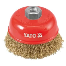 Yato Drótcsiszoló fazékkefe flexre 100mm