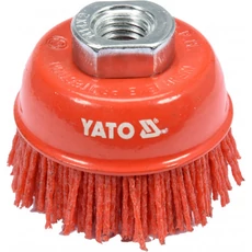 Yato Drótcsiszoló fazékkefe flexre, nylon, 65mm