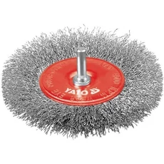 Yato Tárcsás drótkefe fúrógépre, INOX, 100mm 