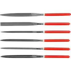 Yato Tűreszelő készlet 75x160mm 6 részes  Yato Tűreszelő készlet 75x160mm 6 részes