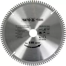 Yato körfűrészlap aluminiumhoz, 250x30mm, 100fog