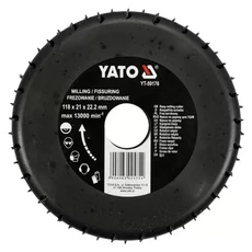 Yato rotációs ráspolykorong széles, 118x21x22.2mm