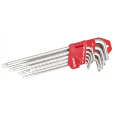 Yato Torxkulcs készlet, hosszú szárú T10-T50, 9db